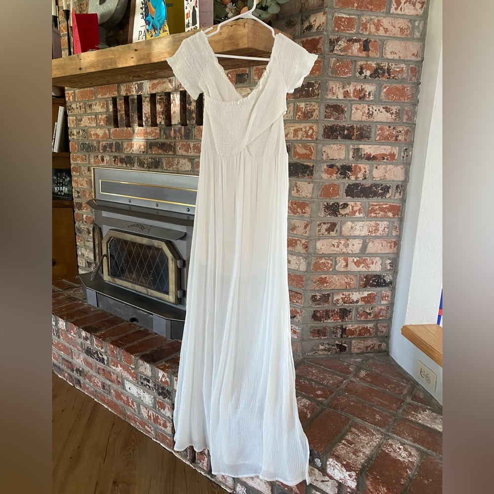 Aakaa - Maxi Dress - L - White